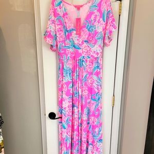 Lilly pulitzer pink pineapple dress